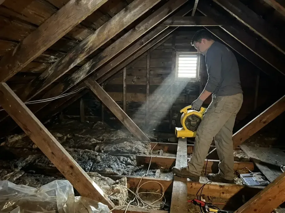 attic-water-damage-drying-proc-007 — frequently asked questions, Emergency Water Extraction & 24/7 Flood Response in Half Mo…